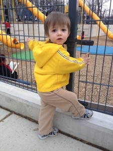 Beanie at the park 2-7-12